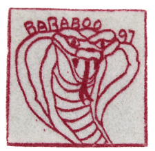 Cobra 1997 Baraboo Circus Heritage Felt Patch Four Lakes Council Wisconsin WI picture