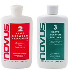 Novus 2 and Novus 3 Plastic Scratch Remover and Polish - 2 Large 8 Ounce Bottles picture