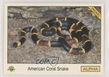 1991 Acorn Biosphere Promo Set American Coral Snake #40 0kb5 picture