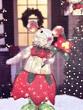 Holiday Living 36” Light-Up Animated Hula Christmas Mouse Indoor/outdoor picture