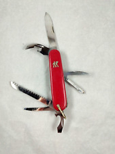 J.A. Henckles 7 Blade Pocket Knife Tools Openers Screwdriver Saw From Germany picture