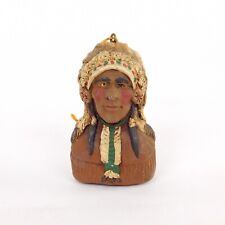 Kurt Adler Native American Tribe Chief Ornament picture