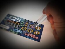 Lottery Ticket Scratcher Keychains Scraper Key Ring Fob picture