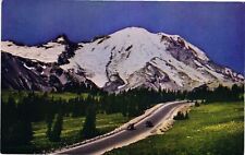 Vintage Postcard- MT. RAINIER, EMMON GLACIER, WA. picture
