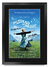 The Sound of Music A3 Framed Signed Movie Poster Autograph for Julie Andrews Fan picture