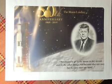 Apollo 11 50th Anniversary 2019 Engraved Print: Mission 1969-2019 BEP Kennedy  picture