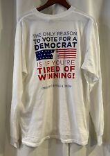 Rare Tossed To Crowd At Donald Trump XL - T Shirt Last Rally  2020 Election picture