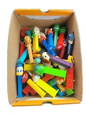 Lot Of 40+ Vintage PEZ Dispensers UNSEARCHED UNTESTED UNCLEANED AS IS - READ DES picture