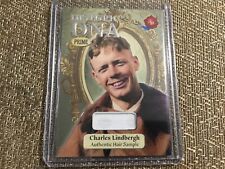 historic autographs dna hair card Charles Lindbergh  #8/25￼ picture