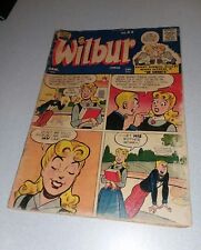 WILBUR #64 mlj 1956 ARCHIE COMICS SERIES golden age teen humor gga katy keene th picture