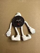 Vintage 90s Toy Oreo Cookie Anthro Man Bendy Figure Nabisco Bendable Promo 1991 picture