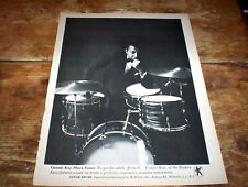 CONNIE KAY modern jazz quartet ( SONOR DRUMS ) 1967 U.S. Jazz magazine PROMO Ad picture