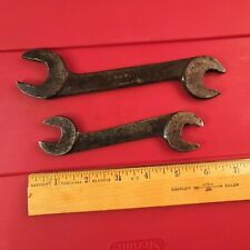 Two Vintage / Antique Billings Textile Open-End Wrenches Special 379 & 1564 picture