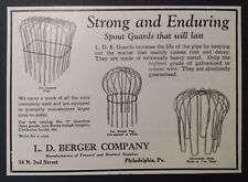 1927 L. D. Berger Company Advertisement Philadelphia, PA picture