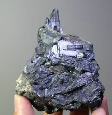 370g Natural Shiny Special Shaped Stibnite Crystal Cluster Mineral Specimen picture
