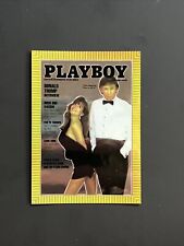 Donald Trump 1995 Playboy Chromium Cover Cards 1st Edition Rare  #85 POTUS picture