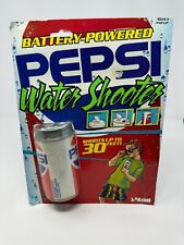 Pepsi 9964-0 Vintage Battery-Powered Water Shooter Can Shaped Toy 1989 New picture
