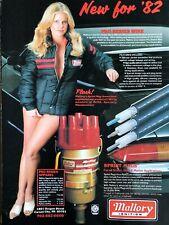 Vintage 1982 Sexy Mallory ignition original color ad picture