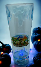 T-Rex Restaurant Disney Springs Multi Color Lighted Pilsner Glass - Light Works picture