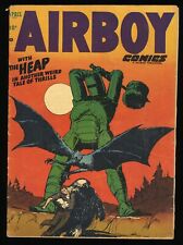 Airboy Comics v10 #3 GD/VG 3.0 Very Rare Robot Cover Hillman 1953 picture