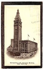 Metropolitan Life Insurance Building, New York City  PC    Posted 1911 picture