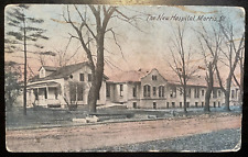 Vintage Postcard 1907-1915 The New Hospital, Morris, Illinois (IL) picture