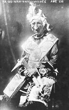 Chief John Smith Ojibwe Chippewa Indian Cass Lake Minnesota MN Reprint Postcard picture