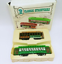 Classic Streetcars set HO Scale Trolleys Desire St San Francisco Toy Models READ picture