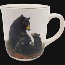 Cabela's Black Bear Family Coffee Mug, 10oz Mama Bear Cub Mom Baby Wild Animal picture