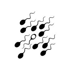 Sperm Wrong Way - Vinyl Decal Sticker for Wall, Car, iPhone, iPad, Laptop, Bike picture
