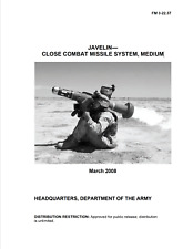 264 Page FGM-148 M98A1 JAVELIN CLOSE COMBAT MISSILE SYSTEM FM 3-22 Manual on CD picture