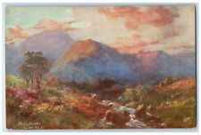 c1910 Pitlochry Glen North of Blair Atholl Tilt Oilette Tuck Art Postcard picture
