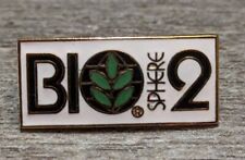 Bio Sphere 2 Science Research White Enamel Advertising Lapel Pin picture
