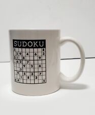 Sudoku Mug with Puzzle Gamr &  