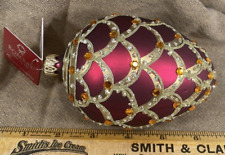 Bombay European Treasures Large Bejeweled Egg Ornament picture