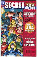JSA Secret Files & Origins 1 DC 1999 NM 1st Hawkgirl Signed Ciara Renee picture