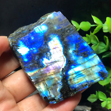 115g Best Labradorite Crystal Stone Natural Rough Mineral Specimen Healing 56 picture