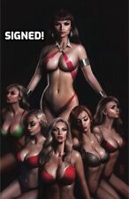 Vampirella Strikes #2 SIGNED Nathan Szerdy Virgin Variant Cover Art Vault Exc picture