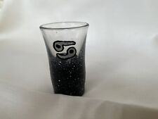 Funny PARTY SHOTS 2 oz HAND PAINTED SHOT GLASS Cancer Astrology Zodiac Stars picture
