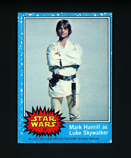 Mark Hamill as Luke Skywalker 1977 Topps Star Wars #57 NM picture
