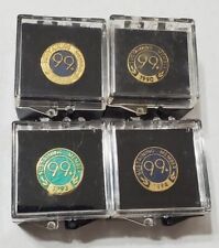 99+ Club Sustaining Member Lapel Pin Lot 1989 1990 1993 1994 99 Plus Vintage Box picture