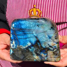 3.45LB Natural Labrador Moonstone Quartz Crystal Free Form Mineral Specimen 557 picture