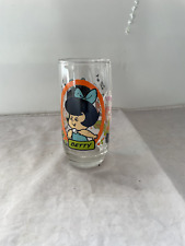 Vintage 1986 The Flintstone Kids Betty Pizza Hut Glass Cup, Hanna-Barbera picture