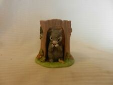 Woodland Surprises Squirrel Figurine Jacqueline Smith Franklin Porcelain 1984 picture