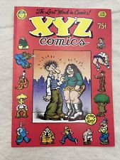 XYZ Comics #1 Kitchen Sink Enterprises June 1972 R.Crumb .75 Cents picture