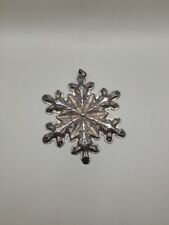 Gorham Sterling Silver SNOWFLAKE 1973 Christmas Ornament picture
