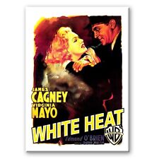 WHITE HEAT James Cagney Movie Poster 3 1/2