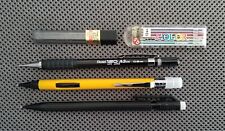 Pentel vintage mechanical pencil lot: Quicker Clicker, 120 A3 DX, A45 Japan, USA picture