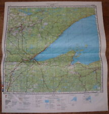 Authentic Soviet USSR Military SECRET Topographic Map Duluth, Minnesota, USA #93 picture