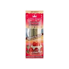 6X KING PALM 3 PACKS OF 2 EACH STRAWBERRY SHORTCAKE 1G MINI WRAPS picture